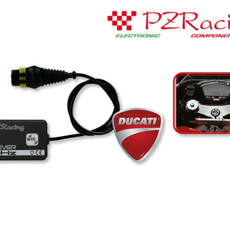 RECEPTOR GPS WI-FI PZ RACING P-TRONIC DUCATI SUPERSPORT / S 2017-2020 