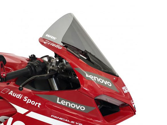 PARABRISAS ALTO RACE WRS AHUMADO +45MM DUCATI PANIGALE V4/S 2018-2019 