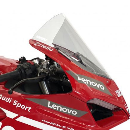 PARABRISAS ALTO RACE WRS TRANSPARENTE +45MM DUCATI PANIGALE V4/S 2018-2019 
