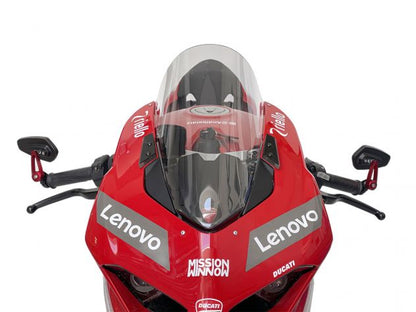 PARABRISAS ALTO RACE WRS TRANSPARENTE +45MM DUCATI PANIGALE V4/S 2018-2019 