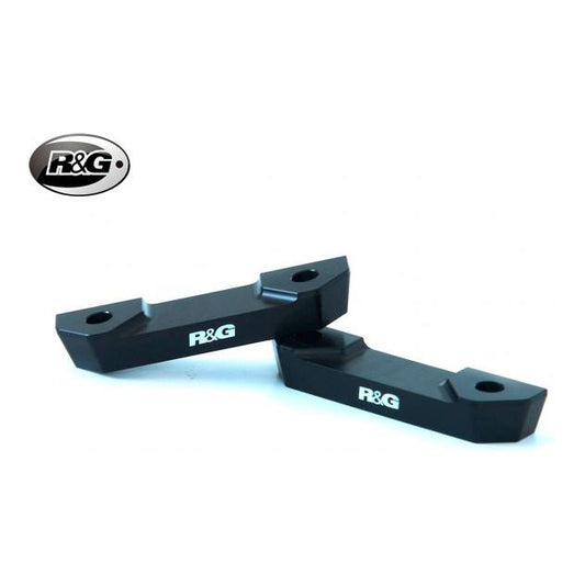 Juego de placas de cubierta para reposapiés trasero R&amp;G Aprilia RS 457 2024