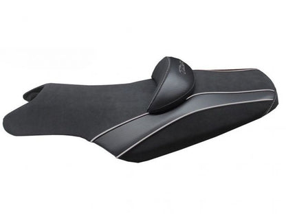 FUNDA DE ASIENTO BART PLATE TERCIOPELO NEGRO TOTAL YAMAHA T-MAX 500 / 530 2008-2016