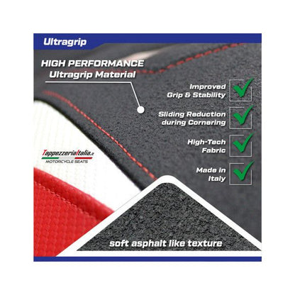 Funda de asiento compatible con Aprilia Tuareg 660 (21-24) modelo Boras comfort system 