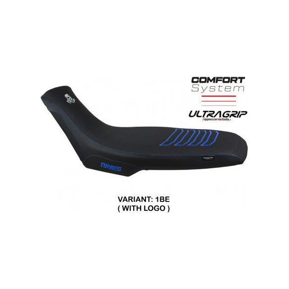 Funda de asiento compatible con Aprilia Tuareg 660 (21-24) modelo Boras comfort system 