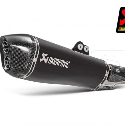 SILENCIADOR AKRAPOVIC INOX NEGRO KYMCO AK 550 2017-2020 