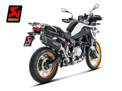 SILENCIADOR AKRAPOVIC TITANIO NEGRO BMW F 750 GS / ADVENTURE 2018-2023 