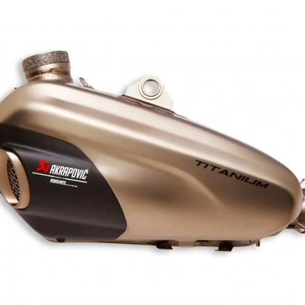 SILENCIADOR AKRAPOVIC TITANIO DUCATI PERFORMANCE DUCATI STREETFIGHTER V4 / S / SP / SP2 2021-2023 