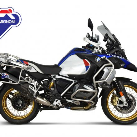 SILENCIADOR HOMOLOGADO TERMIGNONI TITANIO NEGRO BMW R 1250 GS / ADVENTURE 2019-2020 