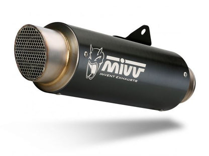 SILENCIADOR MIVV GP PRO ACERO INOXIDABLE NEGRO KTM 125 DUKE 2017-2020 