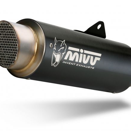 SILENCIADOR MIVV GP PRO ACERO INOXIDABLE NEGRO KTM 125 DUKE 2017-2020 