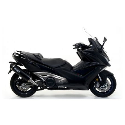 SILENCIADOR RACE TECH ARROW ALUMINIO OSCURO KYMCO AK 550 2017-2018 