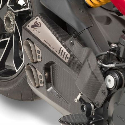 SILENCIADOR DE CARRERAS TERMIGNONI 4 USCITE EDICIÓN DRAGSTER + MAPAS DE ELEVACIÓN DUCATI DIAVEL V4 2023 