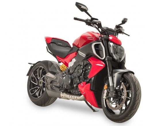 SILENCIADOR DE CARRERAS TERMIGNONI 4 USCITE EDICIÓN DRAGSTER + MAPAS DE ELEVACIÓN DUCATI DIAVEL V4 2023 