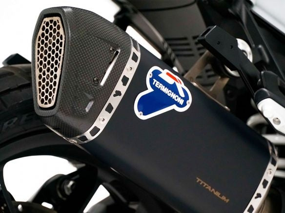 SILENCIADOR DE TITANIO NEGRO HOMOLOGADO POR TERMIGNONI BMW R 1300 GS 2023-2024 