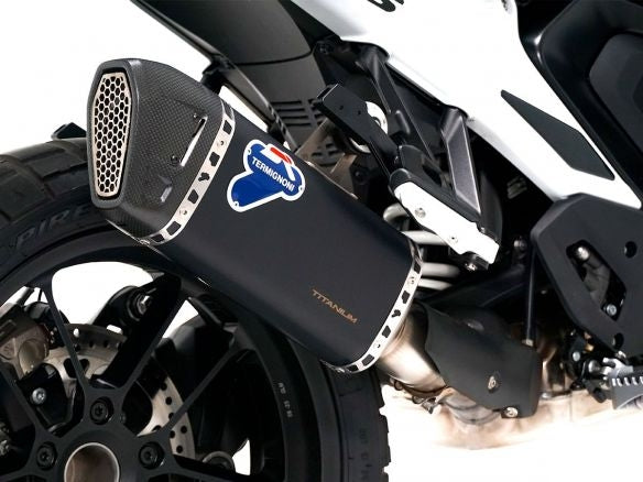 SILENCIADOR DE TITANIO NEGRO HOMOLOGADO POR TERMIGNONI BMW R 1300 GS 2023-2024 