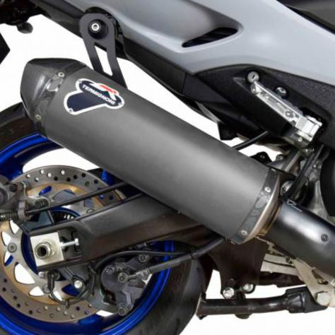 ESCAPE COMPLETO TERMIGNONI GRIS TITANIO YAMAHA T-MAX 560 2017-2024