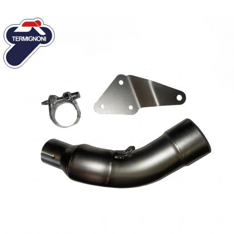 RACOR DE ESCAPE DE ACERO INOXIDABLE TERMIGNONI YAMAHA YZF R3 / MT-03 2015-2020 