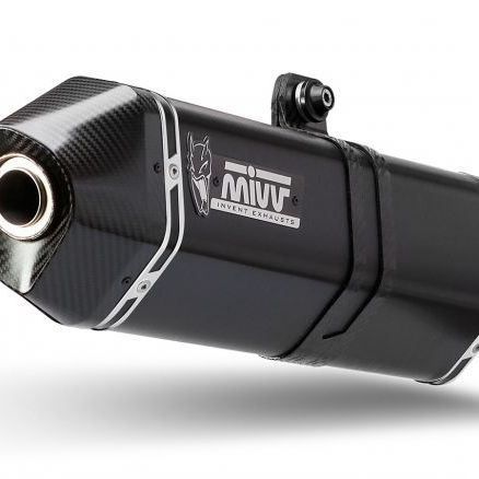 SILENCIADOR MIVV SPEED EDGE ACERO NEGRO BMW R 1200 R / RS 2015-2018 