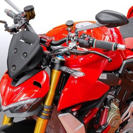 PARABRISAS SPORT NEGRO MATE WRS DUCATI STREETFIGHTER V4/S 2020-2024 