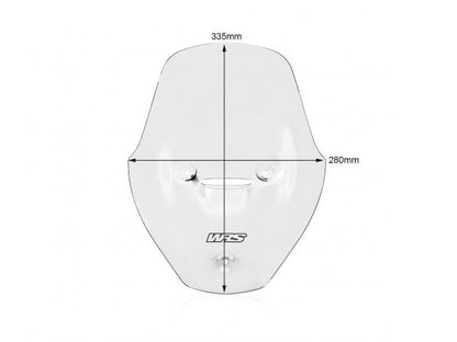 PARABRISAS TOURING TRANSPARENTE WRS DUCATI DIAVEL V4 2023-2024 