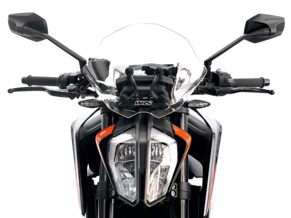 PARABRISAS DEPORTIVO WRS TRANSPARENTE KTM DUKE 890 / 790 / R 2020-2024 