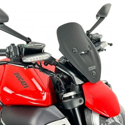 PARABRISAS WRS SPORT NEGRO MATE DUCATI DIAVEL V4 2023-2024 