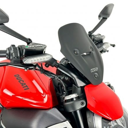 PARABRISAS WRS SPORT NEGRO MATE DUCATI DIAVEL V4 2023-2024 